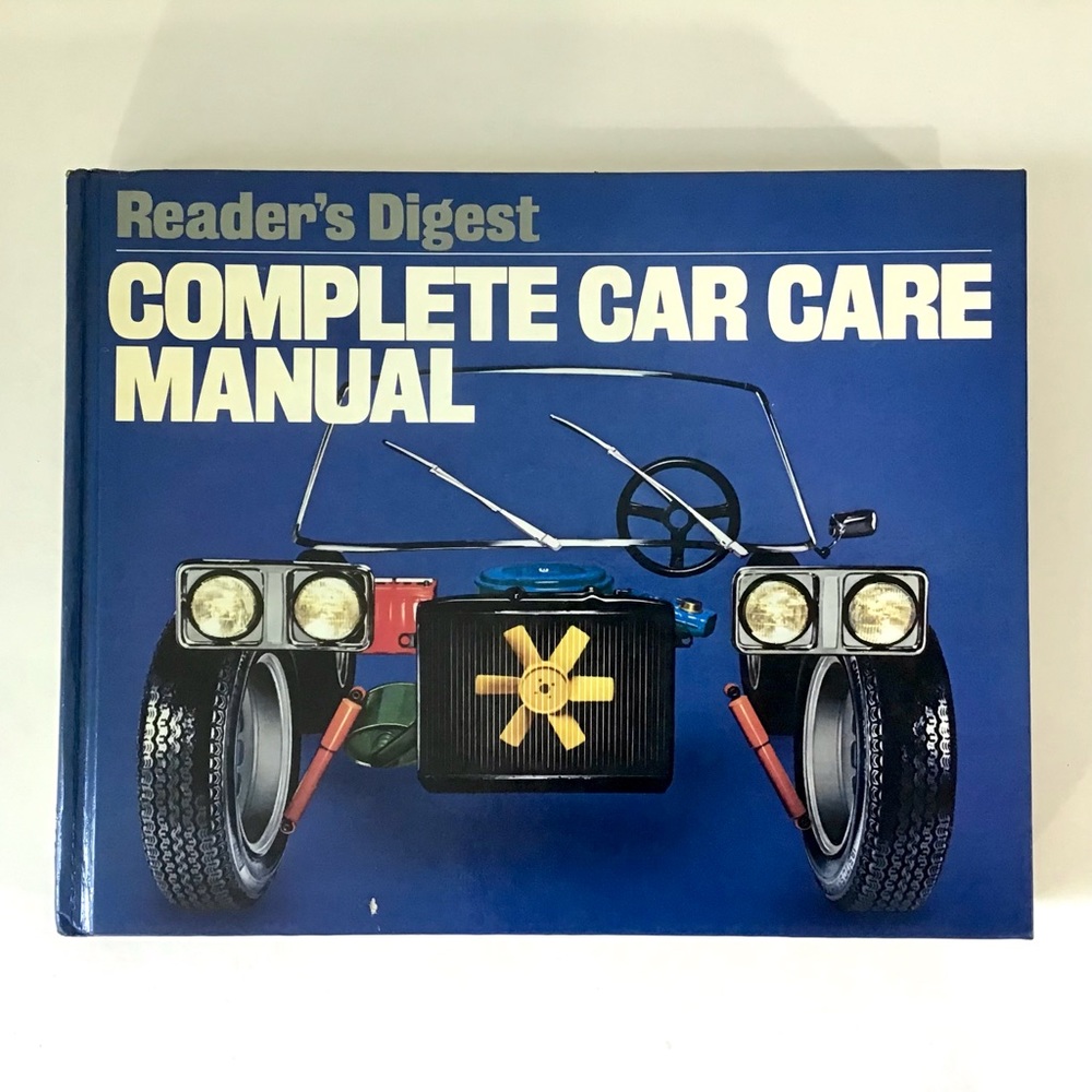 Readers Digest Complete Car Care Manual Hardcover Book 480 Pages Diagrams Repair